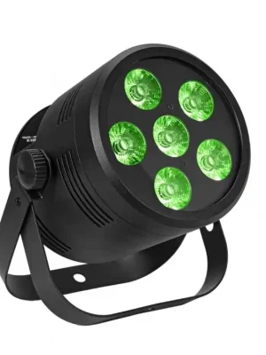 Eurolite LED Silent PAR reflektor 6 QCL floor, černý Koupit Online