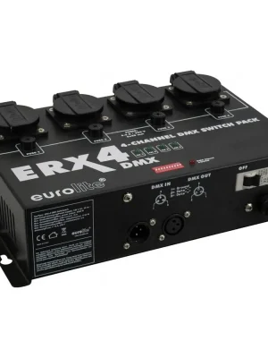 Eurolite ERX-4 DMX, CEE 7/4 - rozbaleno (70064210) Vysoce Kvalitní