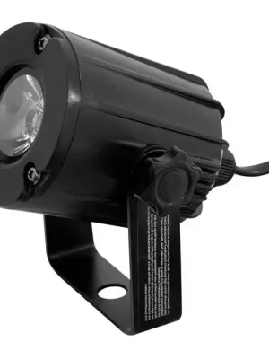 Eurolite LED spot 3W, 6000K, 6, černý, bodový reflektor - opraveno (51916000) Sezónní Sleva