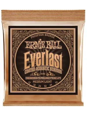 Výhodná Nabídka Ernie Ball 2546 Everlast Phosphor Bronze Medium Light Coated