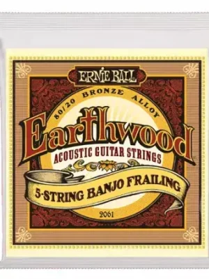 Značkový Struny pro 5strunné banjo Ernie Ball EB 2061