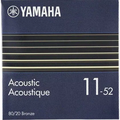 Rychlé Dodání Struny kovové pro akustickou kytaru Yamaha GSA11 80/20 Bronze - 11/52