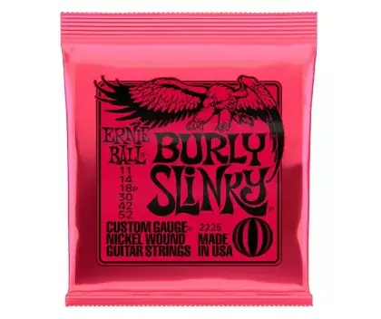Nejlepší Volba Struny pro elektrickou kytaru Ernie Ball EB 2226 - 11/52