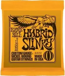 Struny pro elektrickou kytaru Ernie Ball EB 2222 - 09/46 Top Prodej