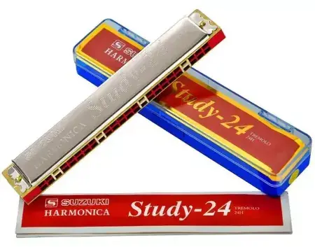 Super Cena Harmonika tremolo Suzuki Study-24 F
