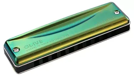 Harmonika diatonická Suzuki C-20 C Olive Super Cena