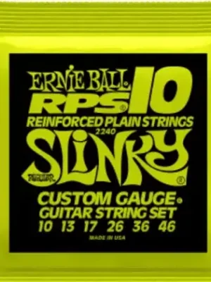 Vysoce Kvalitní Struny pro elektrickou kytaru Ernie Ball EB 2240 - 10/46