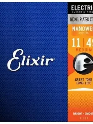 Časově Omezené Struny pro elektrickou kytaru Elixir 12102 Medium 11/49
