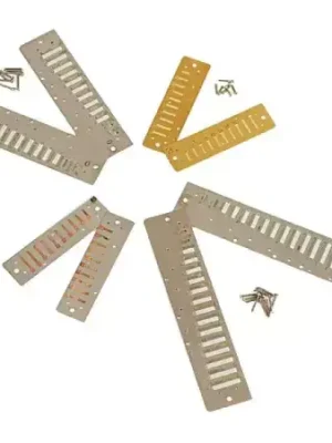 Vysoce Kvalitní Plátek náhradní pro harmoniku Suzuki RP-C-20 Olive B sada