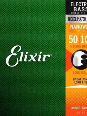Struny pro baskytaru Elixir 14102 Medium Long Scale 50/105 Nejlepší Cena