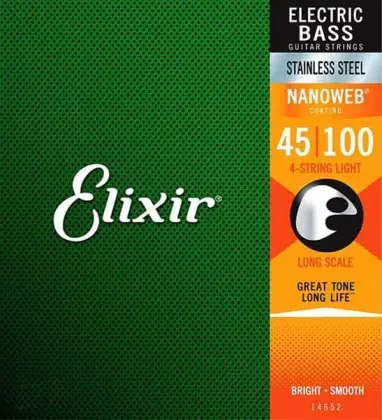 Struny pro baskytaru Elixir 14652 Light Long Scale 45/100 Must-Have