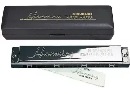 Harmonika tremolo Suzuki SU-21 HM D moll Humming Sleva