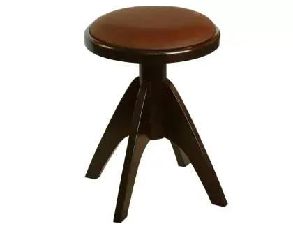 Bezpečná Platba Stolička klavírní otočná Discacciati 1014G/34/82M palisandr mat/hnědý semiš