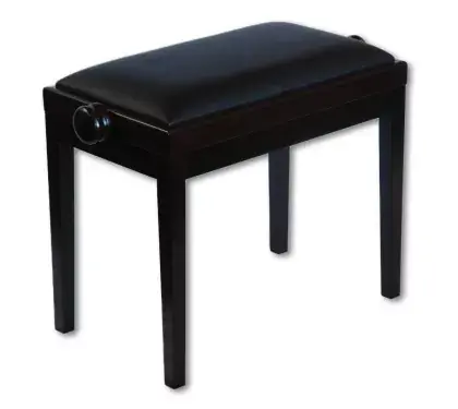 Hit Sezóny Stolička klavírní Discacciati 105R/34/89M palisandr mat/černý semiš