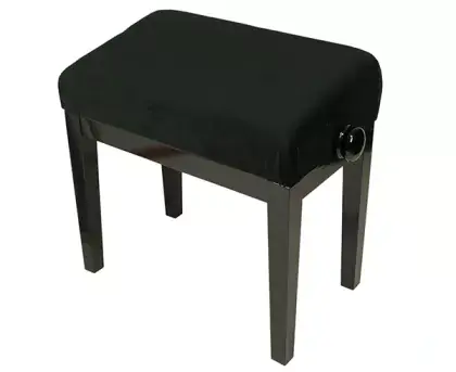 Stolička klavírní Discacciati 105TERGO/41/89M černý lesk/černý semiš Kup Teď