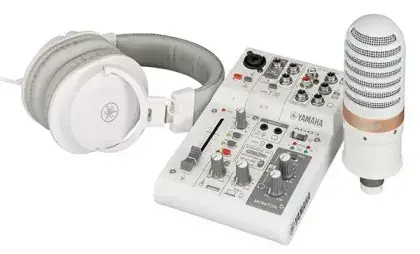 Nízká Cena Mix, audio rozhraní Yamaha AG03 mk2 WH LSPK