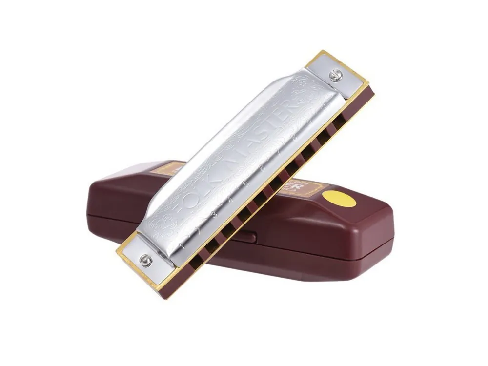 SUZUKI 1072 Folkmaster bluesová foukací harmonika ladění E Akční Cena