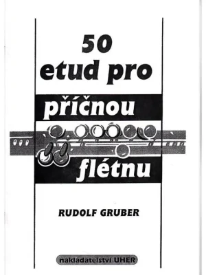 Výprodej 50 etud pro příčnou flétnu / Gruber Rudolf