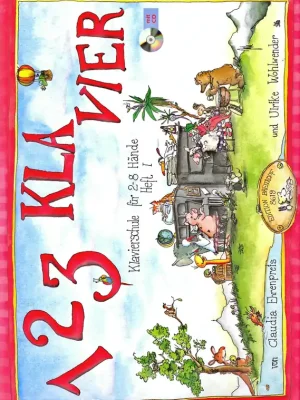 123 KLAVIER 1 + CD / klavírní škola pro mladé klavíristy - díl první Sezónní Sleva