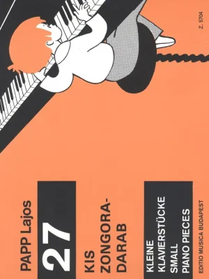 27 SMALL PIANO PIECES by Papp Lajos / 27 jednoduchých skladbiček pro klavír Novinka