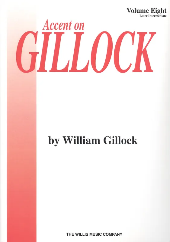 Sleva ACCENT ON GILLOCK Volume 8