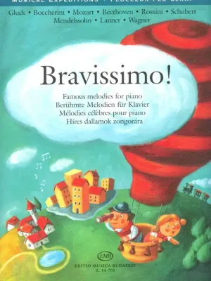 BRAVISSIMO! - známé melodie klasické hudby pro klavír Nejlepší Volba