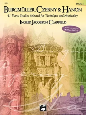 Burgmüller, Czerny & Hanon: 41 klavírních cvičení pro techniku a muzikálnost 2 Top Prodej