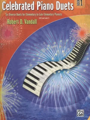 Top Prodej Celebrated Piano Duets 1 / úplně jednoduché skladbičky pro 1 klavír 4 ruce