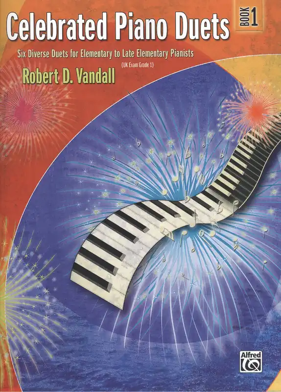 Top Prodej Celebrated Piano Duets 1 / úplně jednoduché skladbičky pro 1 klavír 4 ruce
