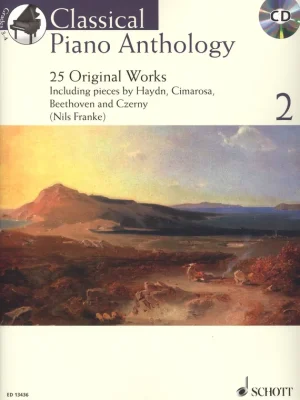 Classical Piano Anthology 2 + CD / 25 originálních skladem pro klavír (obtížnost 3-4) Víkendová Akce