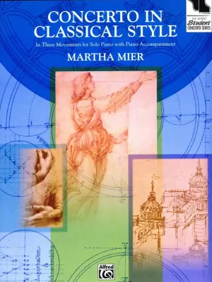 Ihned K Objednání CONCERTO IN CLASSICAL STYLE by Marta Mier / 2 klavíry a 4 ruce