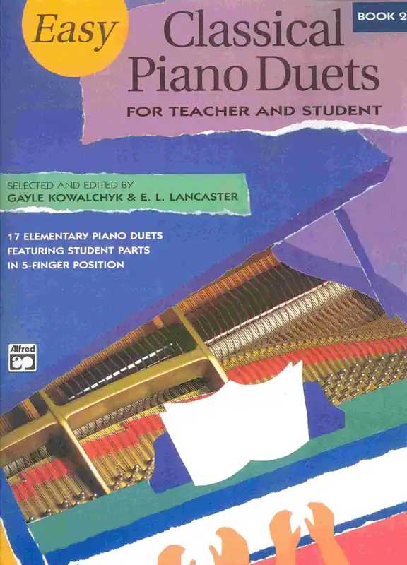 EASY CLASSICAL PIANO DUETS 2 - Teacher and Student Nejprodávanější