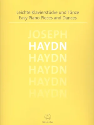 Rychlé Dodání Easy Piano Pieces & Dances - HAYDN