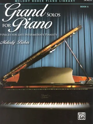 Grand Solos for Piano 6 - více náročnější skladby pro klavír Výhodná Nabídka