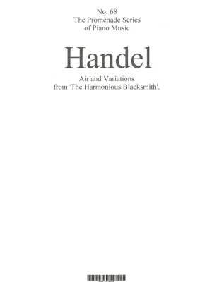 Handel: The Harmonious Blacksmith, Air and Variations (No.68) Nakupujte Hned