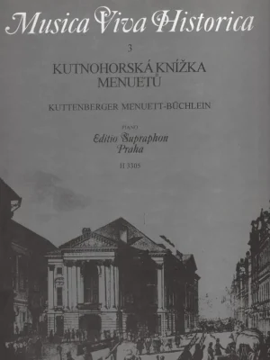 Super Cena Kutnohorská knížka menuetů / klavír solo