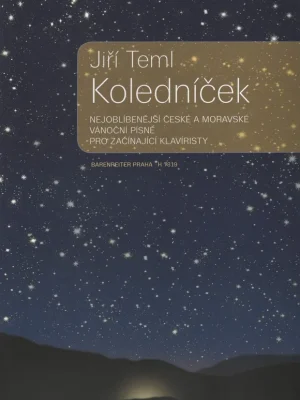 Koledníček / oblíbené vánoční písně a koledy pro začínající klavíristy Novinka