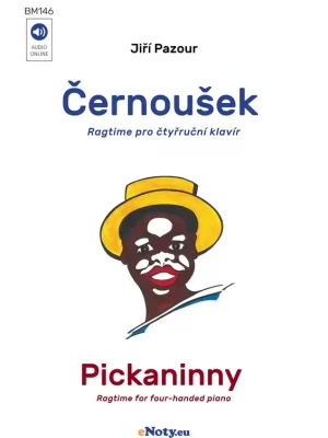 Tovární Cena Pazour: Černoušek - ragtime pro čtyřruční klavír