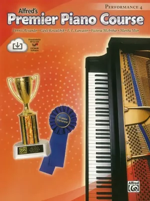 Premier Piano Course 4 - Performance + Audio Online Víkendová Akce