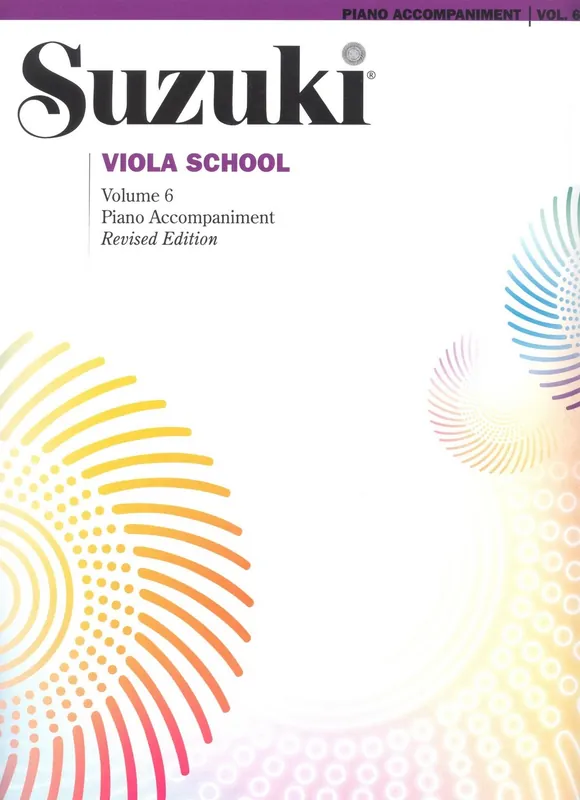 Suzuki Viola School 6 - klavírní doprovod Omezená Nabídka