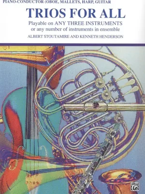 Trios for All / klavír(partitura), hoboj, harfa, kytara, melodické bicí nástroje Super Cena