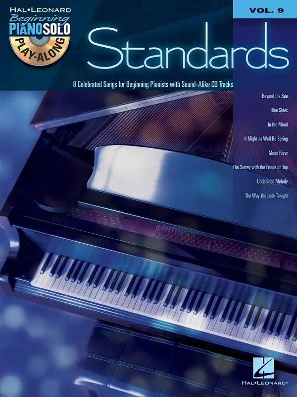Ověřený Beginning Piano Solo 9 - STANDARDS + CD / klavír