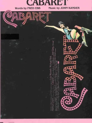 Cenový Hit Cabaret (from Cabaret) klavír/zpěv/kytara