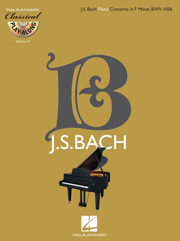 Akce CLASSICAL PLAY ALONG 10 - J.S.Bach: Piano Concerto in F Minor, BWV 1056 + CD