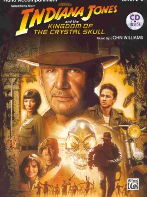 INDIANA JONES & THE KINGDOM OF THE CRYSTAL SKULL + CD / klavírní doprovod Sleva
