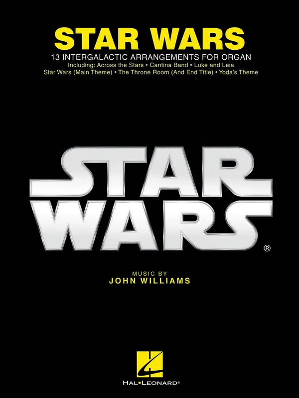 Super Cena STAR WARS: 13 Intergalactic Arrangements for Organ / varhany