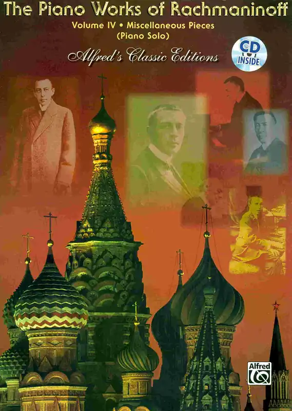 The Piano Works of Rachmaninoff 4 + CD / sólo klavír Hit Sezóny