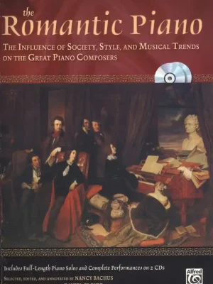 Výprodej The Romantic Piano + 2x CD / skladby období romantismu pro klavír