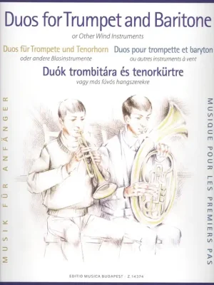 Duos for Trumpet and Baritone / dueta pro trumpetu a baryton nebo další dechové nástroje Speciální Cena