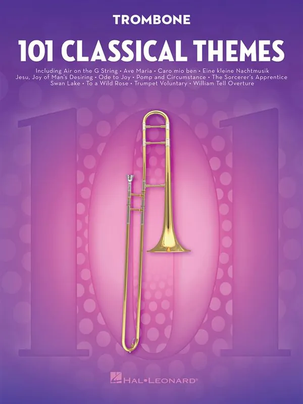 Výprodej 101 Classical Themes for Trombone / pozoun (trombon)